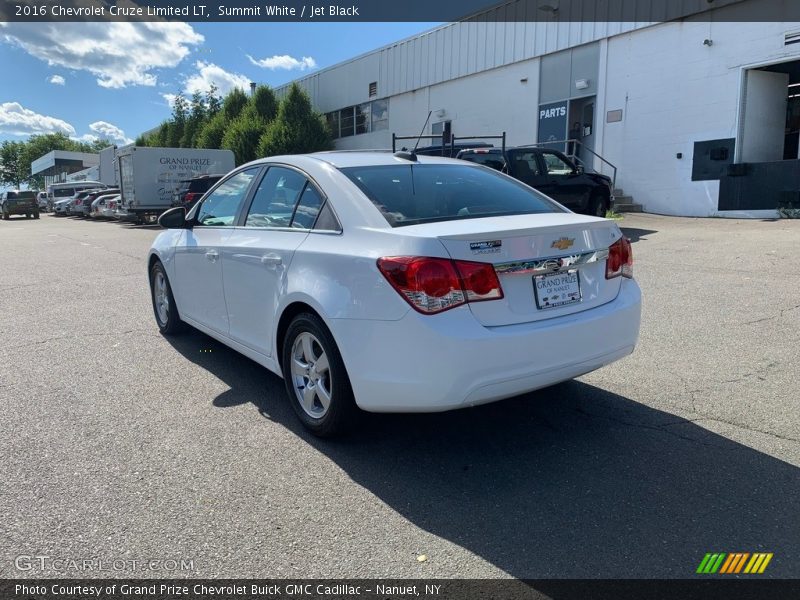 Summit White / Jet Black 2016 Chevrolet Cruze Limited LT