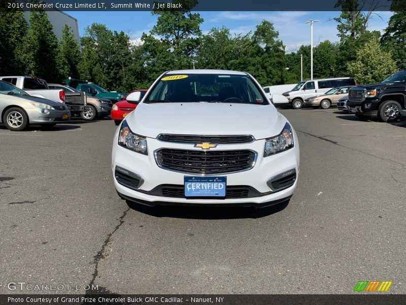 Summit White / Jet Black 2016 Chevrolet Cruze Limited LT