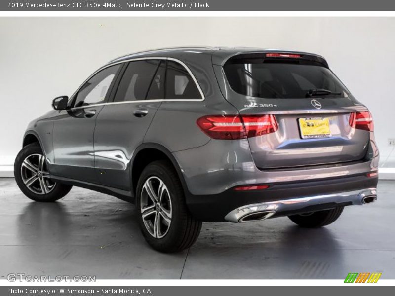 Selenite Grey Metallic / Black 2019 Mercedes-Benz GLC 350e 4Matic