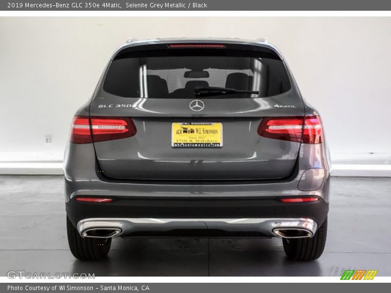 Selenite Grey Metallic / Black 2019 Mercedes-Benz GLC 350e 4Matic