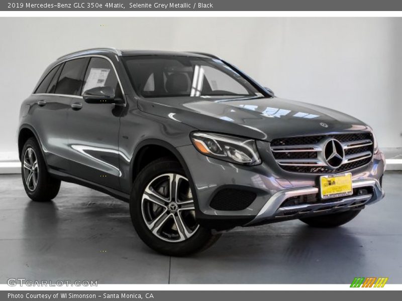 Selenite Grey Metallic / Black 2019 Mercedes-Benz GLC 350e 4Matic