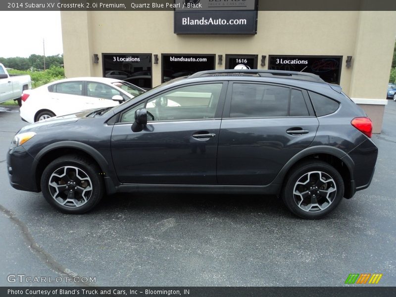 Quartz Blue Pearl / Black 2014 Subaru XV Crosstrek 2.0i Premium