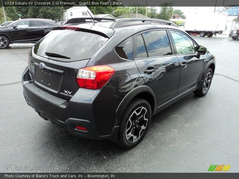 Quartz Blue Pearl / Black 2014 Subaru XV Crosstrek 2.0i Premium