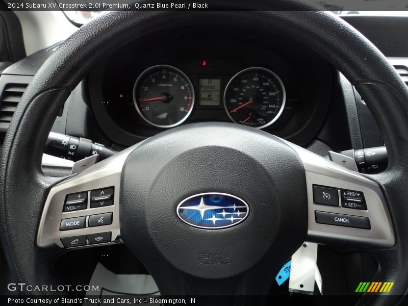 Quartz Blue Pearl / Black 2014 Subaru XV Crosstrek 2.0i Premium