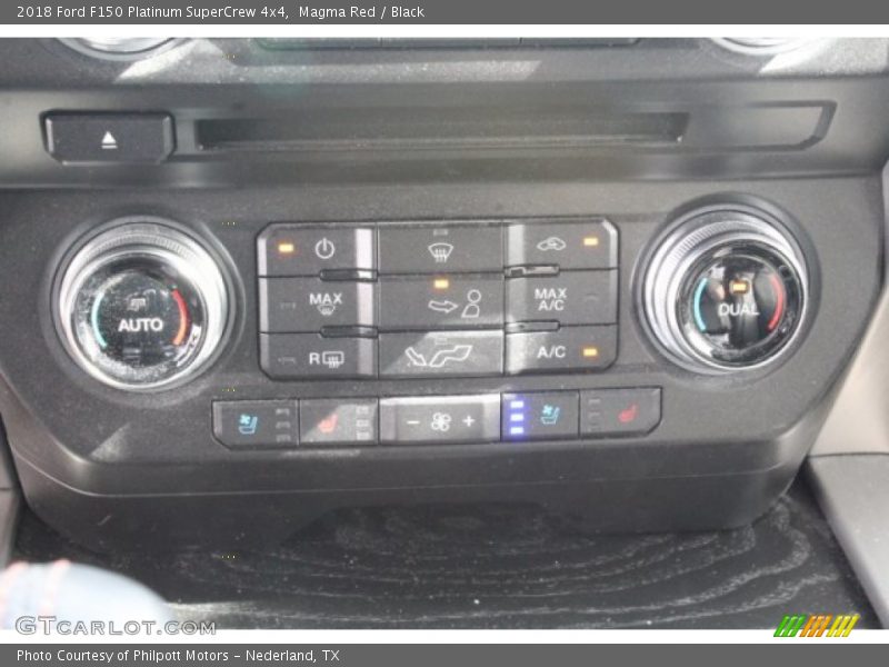 Magma Red / Black 2018 Ford F150 Platinum SuperCrew 4x4