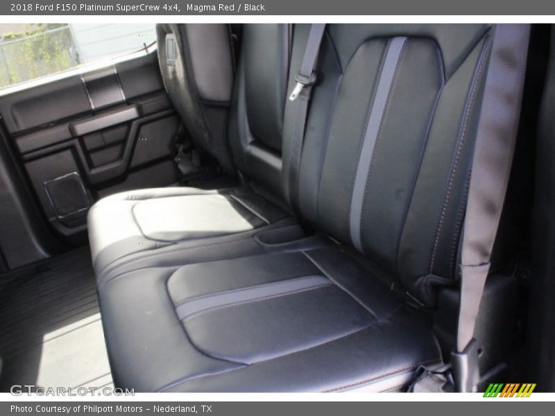 Magma Red / Black 2018 Ford F150 Platinum SuperCrew 4x4