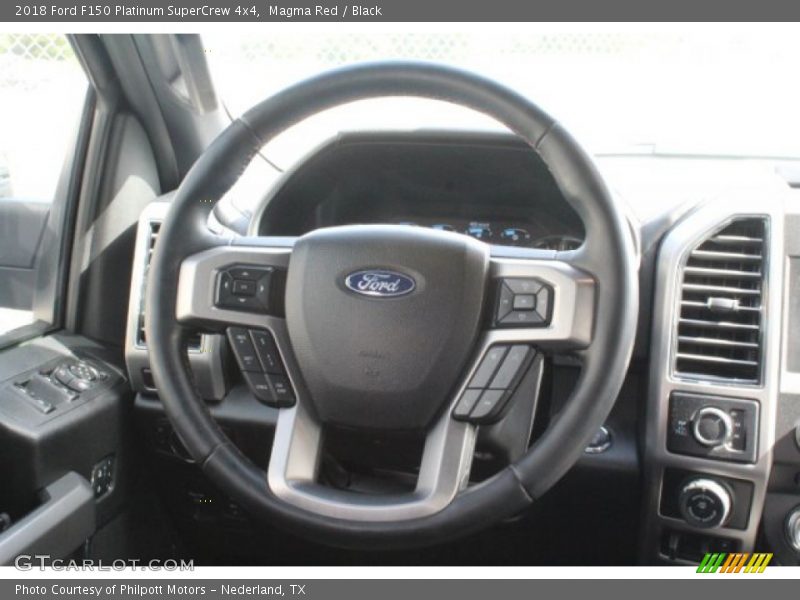 Magma Red / Black 2018 Ford F150 Platinum SuperCrew 4x4