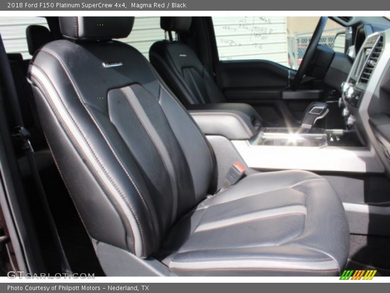 Magma Red / Black 2018 Ford F150 Platinum SuperCrew 4x4