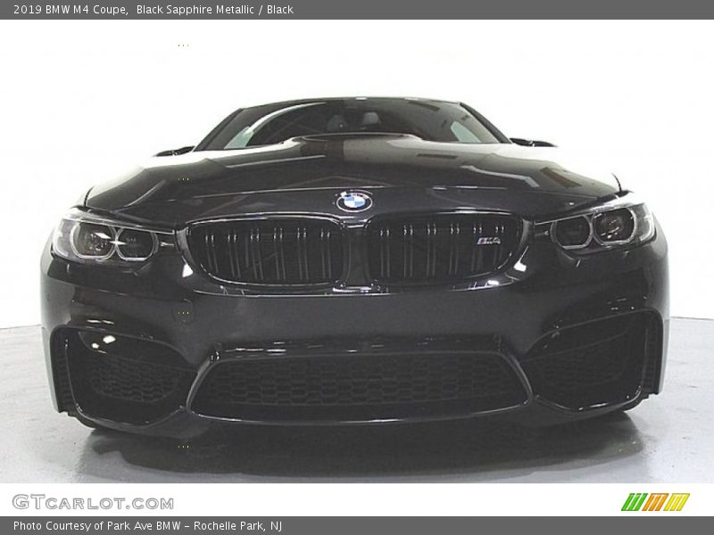 Black Sapphire Metallic / Black 2019 BMW M4 Coupe