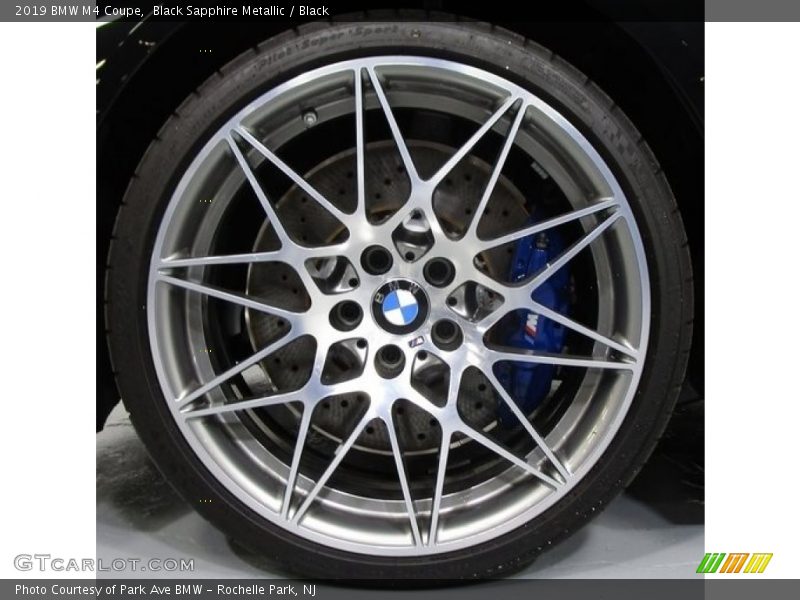 Black Sapphire Metallic / Black 2019 BMW M4 Coupe