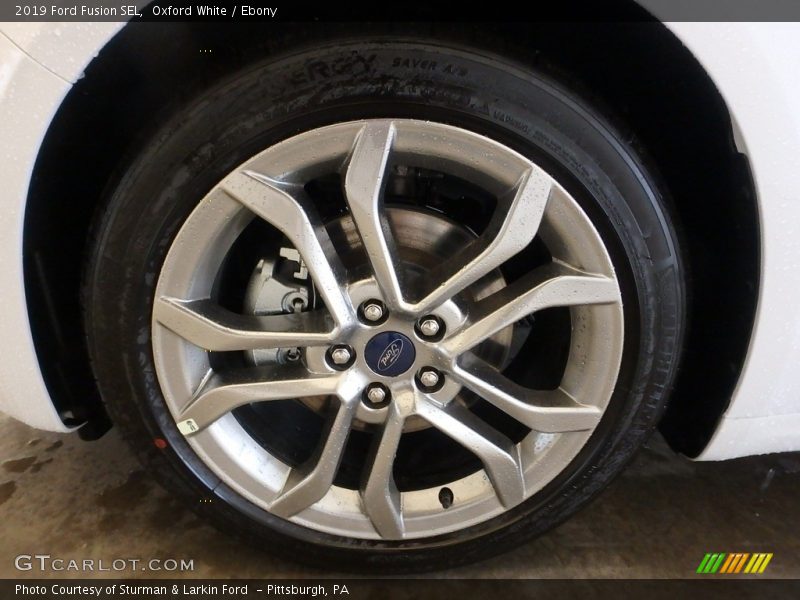 Oxford White / Ebony 2019 Ford Fusion SEL