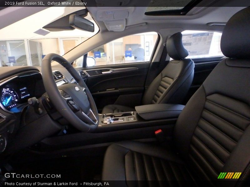 Oxford White / Ebony 2019 Ford Fusion SEL