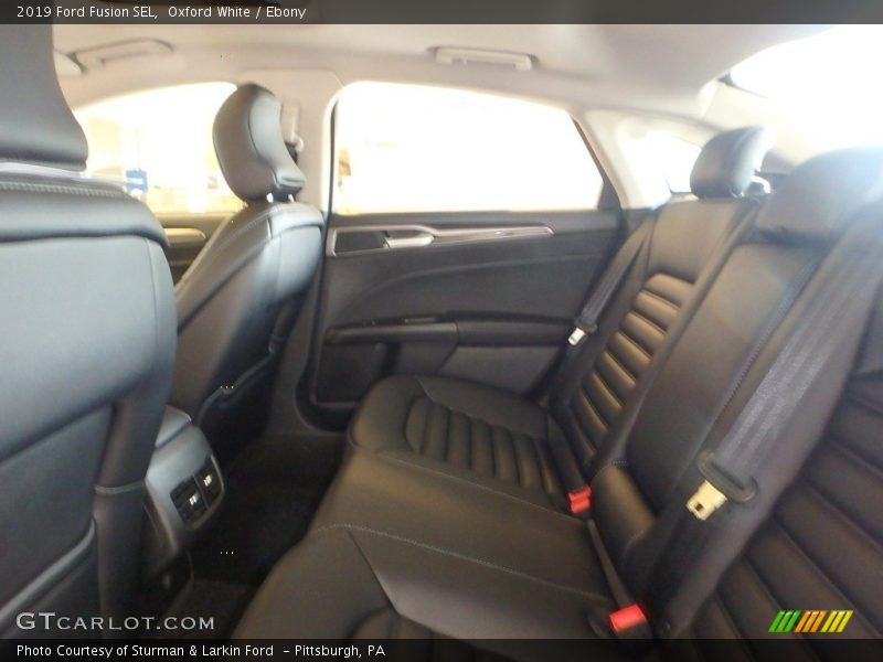 Oxford White / Ebony 2019 Ford Fusion SEL