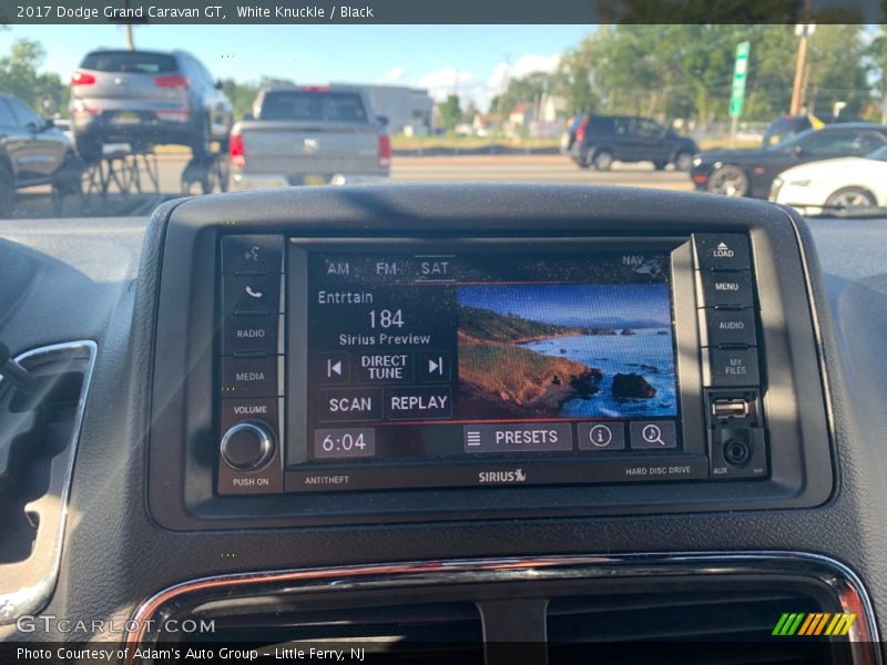 White Knuckle / Black 2017 Dodge Grand Caravan GT