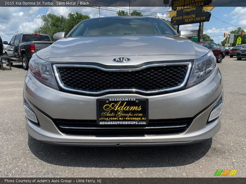 Satin Metal / Black 2015 Kia Optima SX Turbo