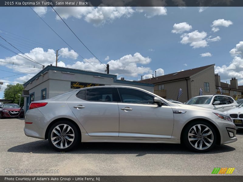 Satin Metal / Black 2015 Kia Optima SX Turbo