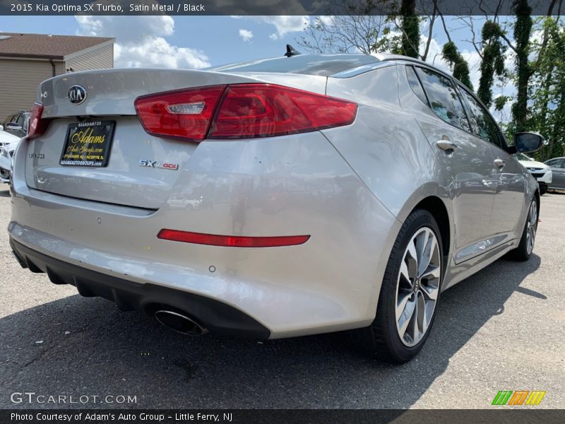 Satin Metal / Black 2015 Kia Optima SX Turbo