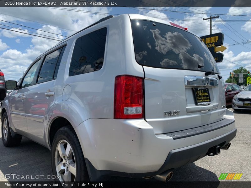 Alabaster Silver Metallic / Black 2010 Honda Pilot EX-L 4WD