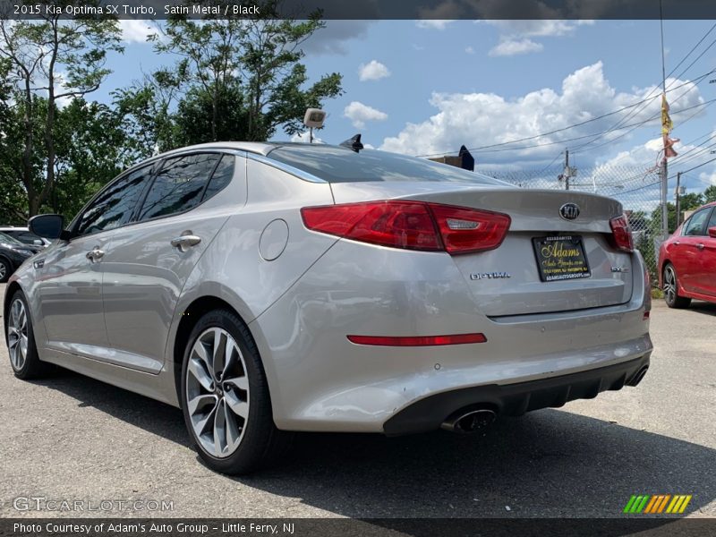 Satin Metal / Black 2015 Kia Optima SX Turbo