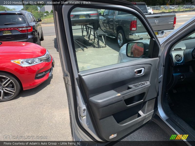 Alabaster Silver Metallic / Black 2010 Honda Pilot EX-L 4WD