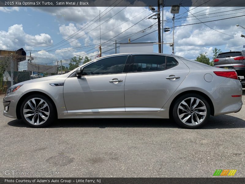 Satin Metal / Black 2015 Kia Optima SX Turbo