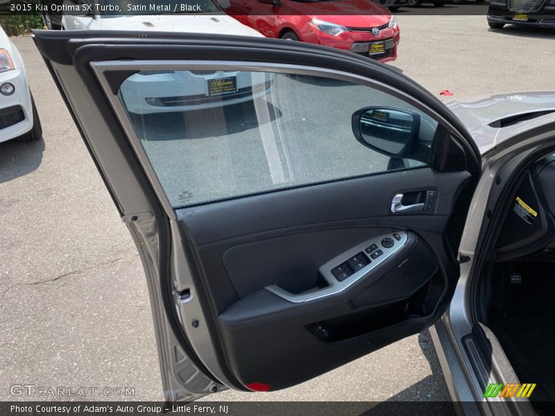 Satin Metal / Black 2015 Kia Optima SX Turbo