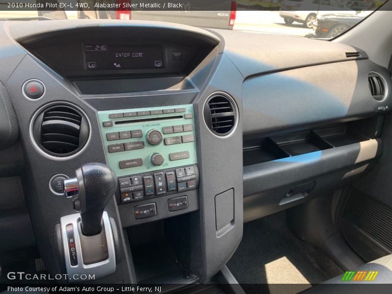 Alabaster Silver Metallic / Black 2010 Honda Pilot EX-L 4WD