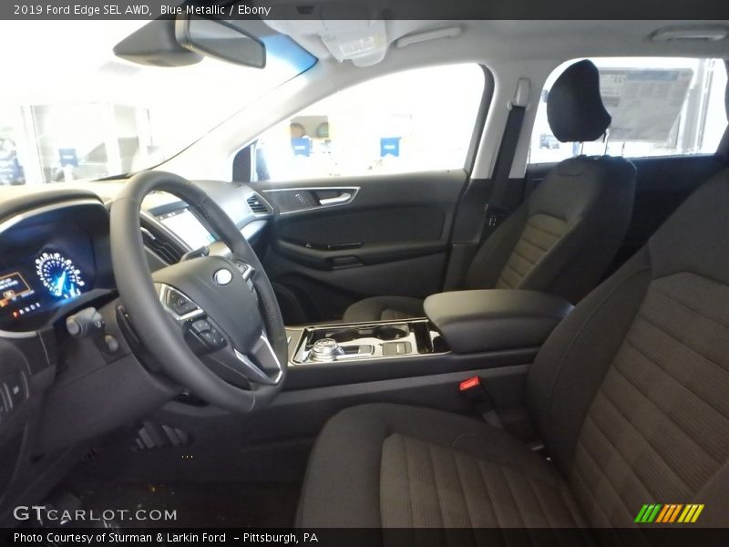Blue Metallic / Ebony 2019 Ford Edge SEL AWD