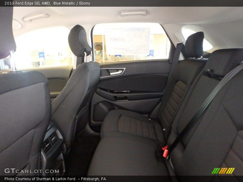 Blue Metallic / Ebony 2019 Ford Edge SEL AWD