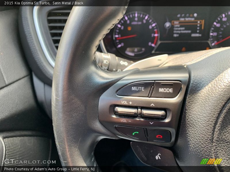 Satin Metal / Black 2015 Kia Optima SX Turbo