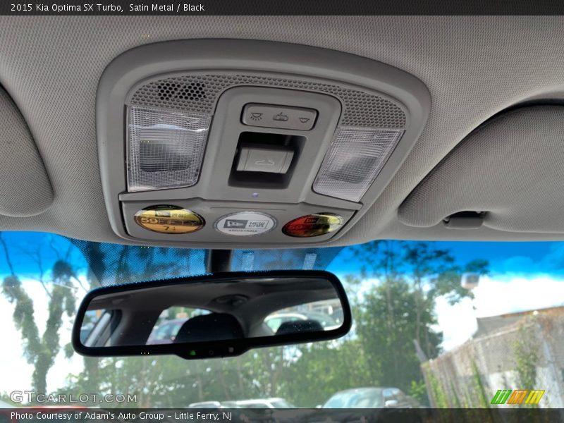 Satin Metal / Black 2015 Kia Optima SX Turbo