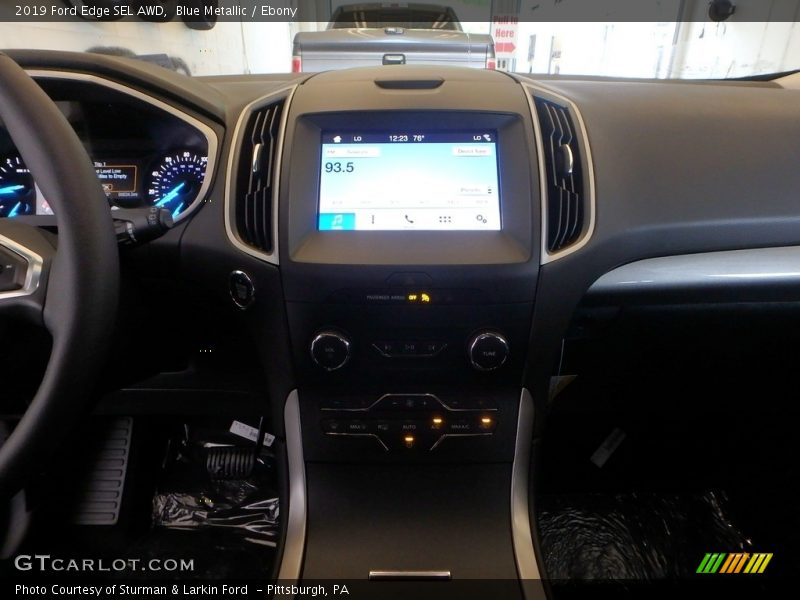 Blue Metallic / Ebony 2019 Ford Edge SEL AWD