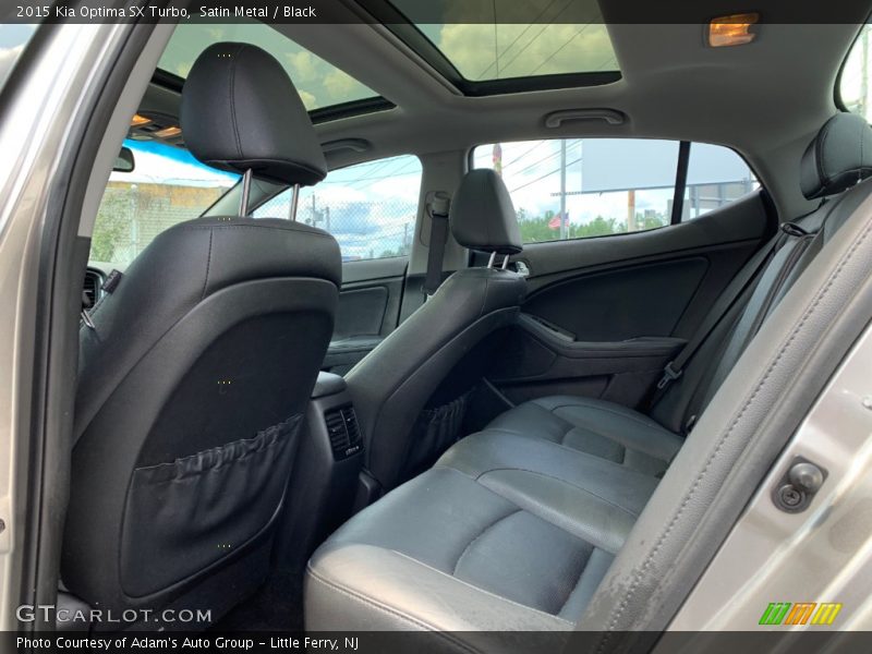 Satin Metal / Black 2015 Kia Optima SX Turbo