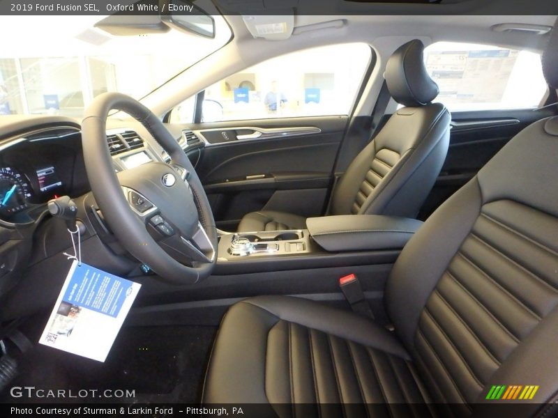 Oxford White / Ebony 2019 Ford Fusion SEL