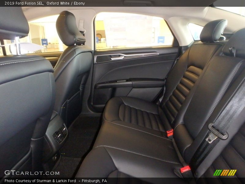 Oxford White / Ebony 2019 Ford Fusion SEL
