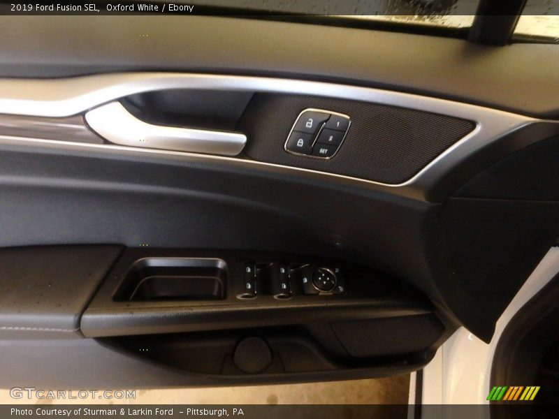 Oxford White / Ebony 2019 Ford Fusion SEL