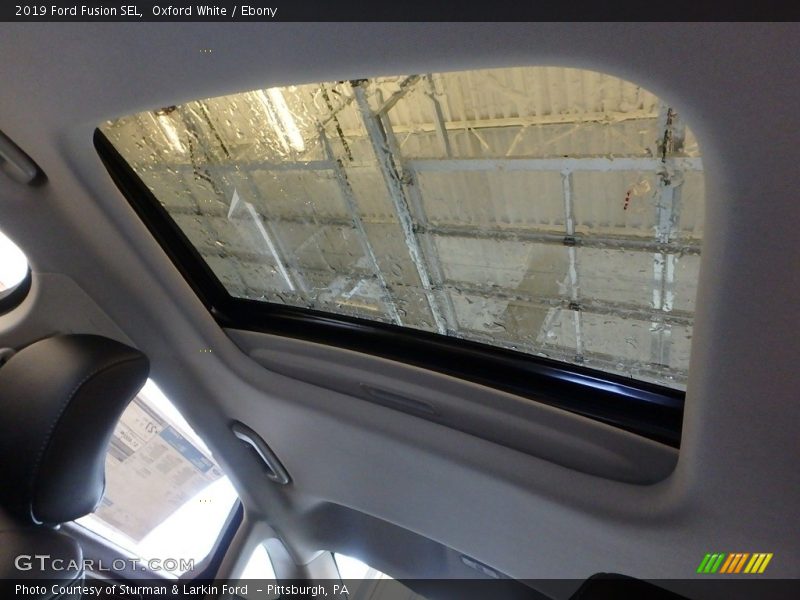 Oxford White / Ebony 2019 Ford Fusion SEL