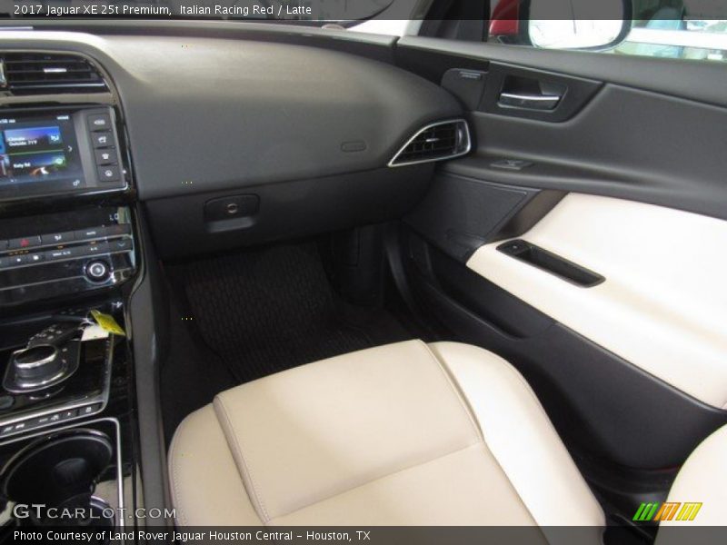 Italian Racing Red / Latte 2017 Jaguar XE 25t Premium