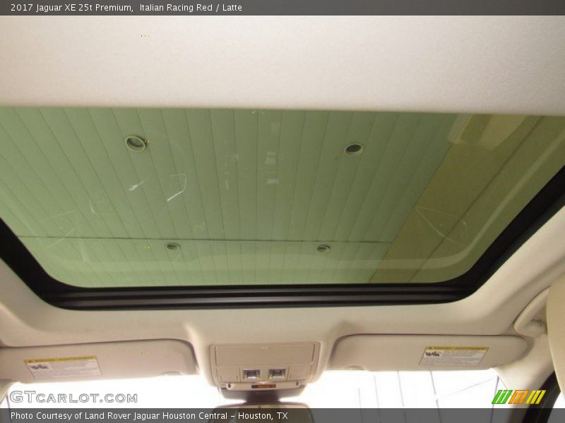 Italian Racing Red / Latte 2017 Jaguar XE 25t Premium