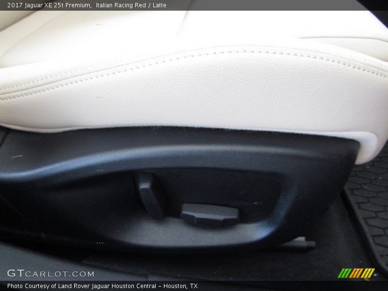 Italian Racing Red / Latte 2017 Jaguar XE 25t Premium