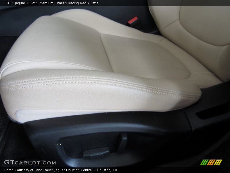 Italian Racing Red / Latte 2017 Jaguar XE 25t Premium