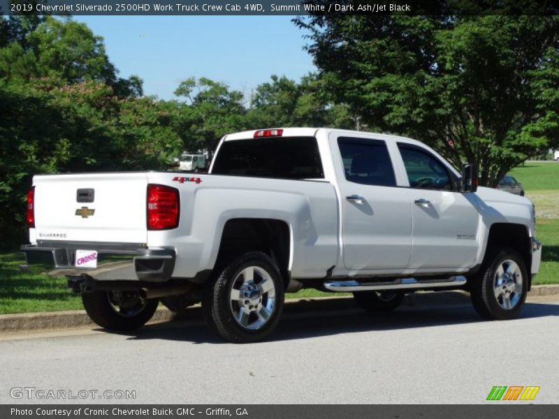 Summit White / Dark Ash/Jet Black 2019 Chevrolet Silverado 2500HD Work Truck Crew Cab 4WD