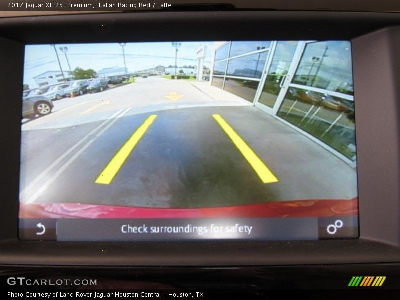 Italian Racing Red / Latte 2017 Jaguar XE 25t Premium