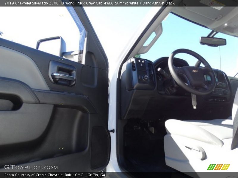 Summit White / Dark Ash/Jet Black 2019 Chevrolet Silverado 2500HD Work Truck Crew Cab 4WD