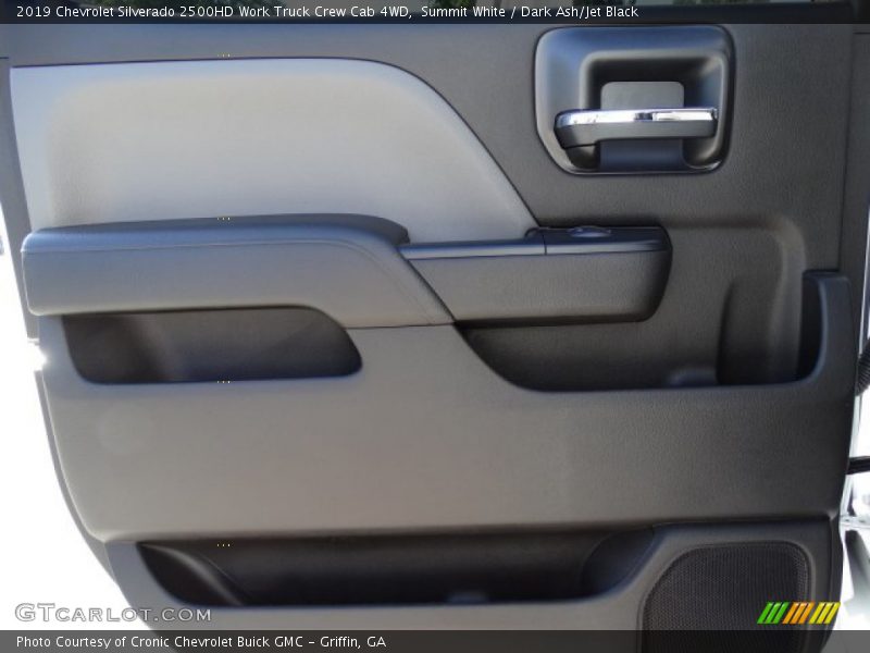 Summit White / Dark Ash/Jet Black 2019 Chevrolet Silverado 2500HD Work Truck Crew Cab 4WD