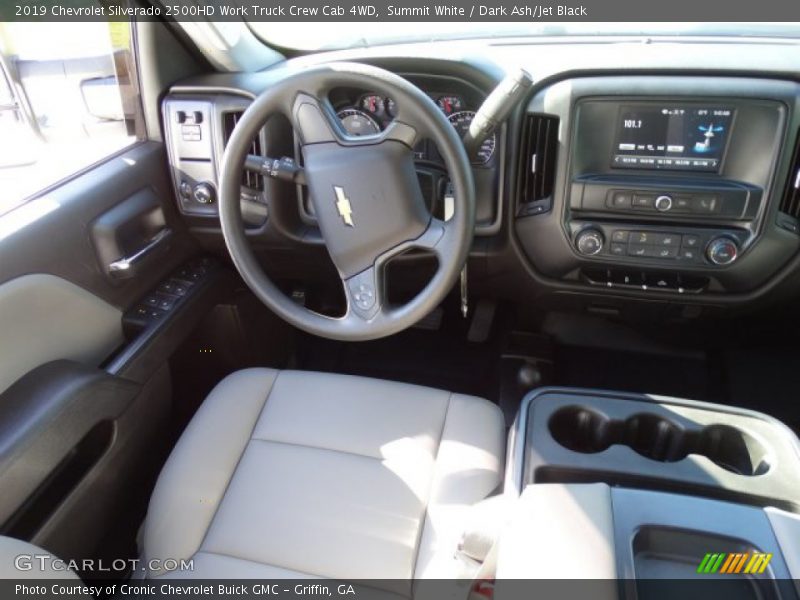 Summit White / Dark Ash/Jet Black 2019 Chevrolet Silverado 2500HD Work Truck Crew Cab 4WD