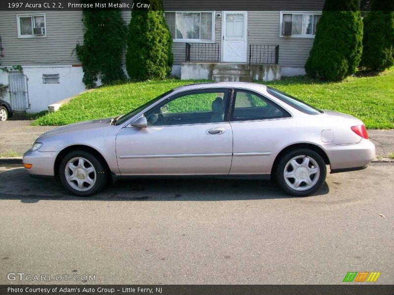 Primrose Mist Metallic / Gray 1997 Acura CL 2.2