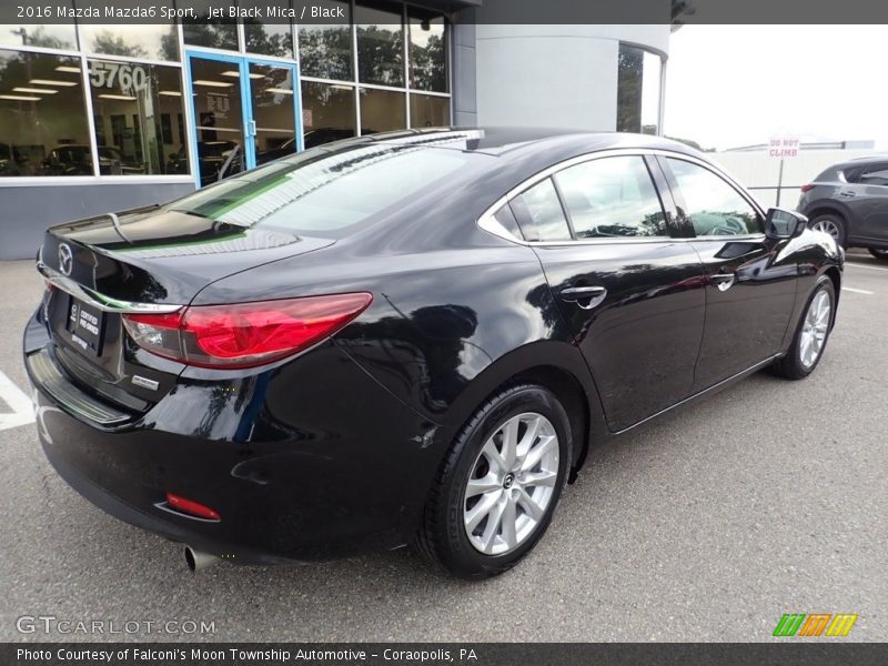 Jet Black Mica / Black 2016 Mazda Mazda6 Sport