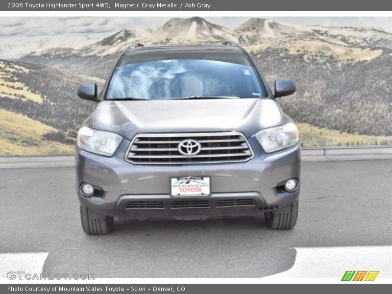 Magnetic Gray Metallic / Ash Gray 2008 Toyota Highlander Sport 4WD