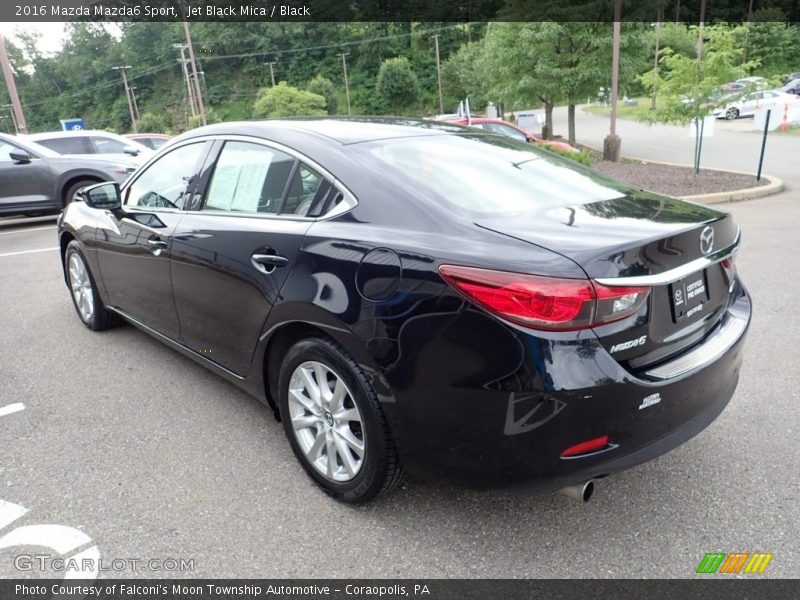 Jet Black Mica / Black 2016 Mazda Mazda6 Sport
